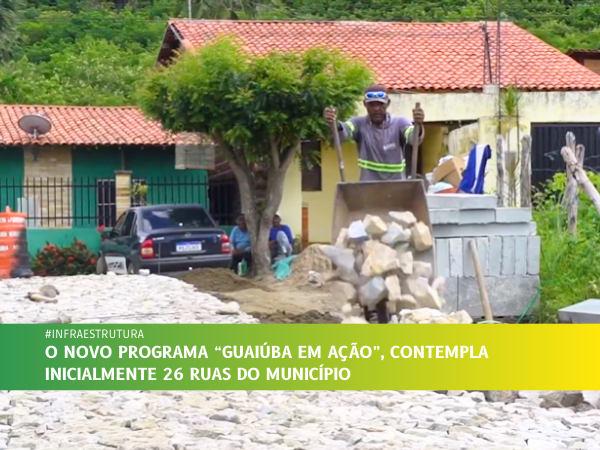 MOMENTO HISTÓRICO NA INFRAESTRUTURA DO MUNICÍPIO